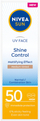 Krem dielli për fytyrë Nivea Sun UV Face Shine Control, SPF 50, matifikues, 50 ml