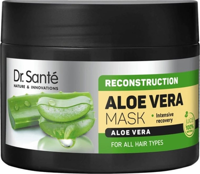 Маска за коса Dr Sante Aloe Vera Reconstruction, регенерирачка, за оштетена коса
