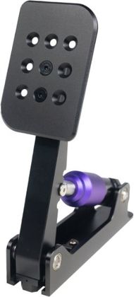 Pedal spojlle për simulator gare Cisco Conspit CPP, hidraulik Load Cell 200 kg, USB, i zi