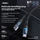 Kabllo USB-C Remax RC-152a Colorful Light, 1m, 2.4A, e zezë