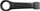 Çelës unazor goditës Yato YT-1605, 36mm, çelik CrV, i zi