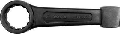 Çelës unazor goditës Yato YT-1605, 36mm, çelik CrV, i zi