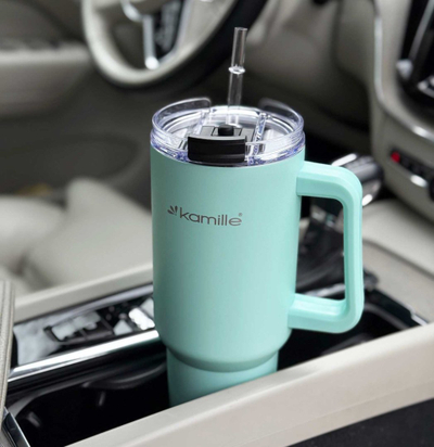 Термос Kamille 57284, 1200ml, инокс челик, ментол