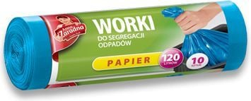 Кеси за ѓубре LDPE Martha Zaczarowana 120L, 10 парчиња, сина