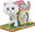 Lodër me xhinx dhe gjallëri AniMagic Goliath Kitten Mimi, kotele që ecën e mjaullin, me zinxhir blu