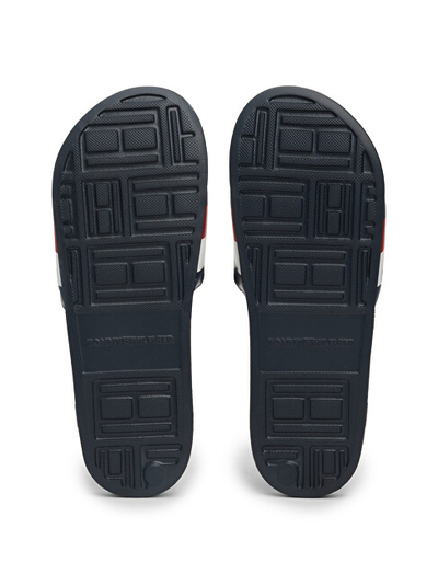 Papuçe për meshkuj Tommy Hilfiger, të kaltra