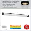 Panel ndriçues LED linear 4 ft, 75W, 5250 lm, i zi