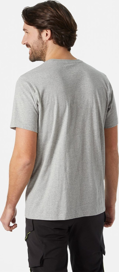 Работна блуза Helly Hansen Classic маица, памук 100%, 3XL, сива