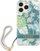 Mbulesë telefoni Guess Flower Strap, për iPhone 13 Pro 13 6.1", hardcase TPU, jeshile