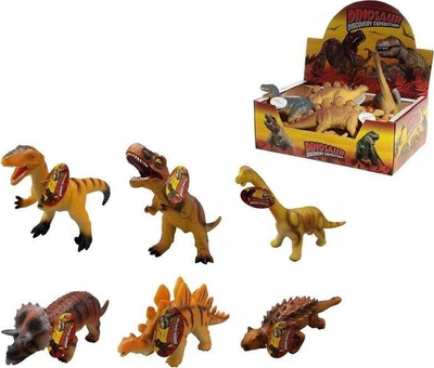 Lodër dinosauri Trifox MIX, me zë, 12cm, shumëngjyrëshe