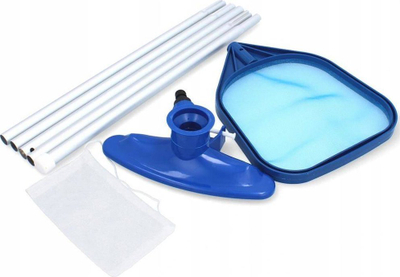 Комплет за чистење базен Аvenli Pool Cleaning, стап 249 cm, чистач за дно