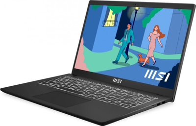 Laptop MSI Modern 15 B7M-051PL, 15.6", AMD Ryzen 5 7530U, 16 GB RAM, 512 GB SSD, i zi