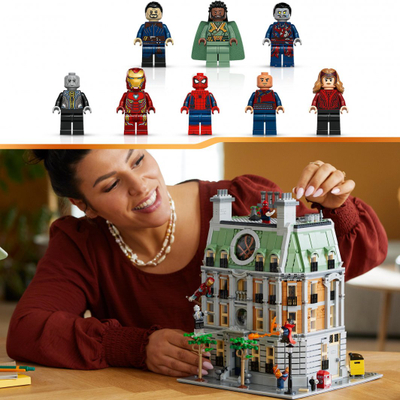 Set LEGO Marvel Sanctum Sanctorum 76218, 2708 copa, 18+, shumëngjyrësh
