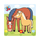 Puzzle Dino Animals, 2+ vjeç, 3-5 pjesë