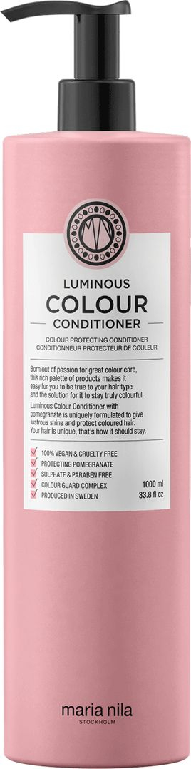 Балсам за коса Maria Nila Luminous Colour Conditioner, за боена коса, 1000ml
