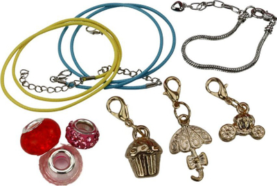Set lodrash LEAN Toys Princess Jewelry Box, për punimin e bizhuterive, kuti rozë