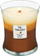 Миризлива свеќа WoodWick Cafe Sweets, 100 часа горење, со дрвен фитил, кафеава