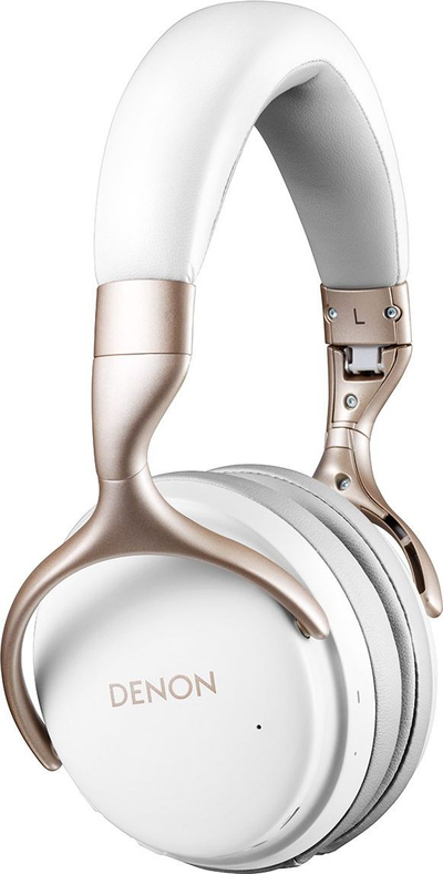 Kufje mbi vesh Denon AH-GC25W, Bluetooth 5.0, me valë dhe me kabllo, të bardha