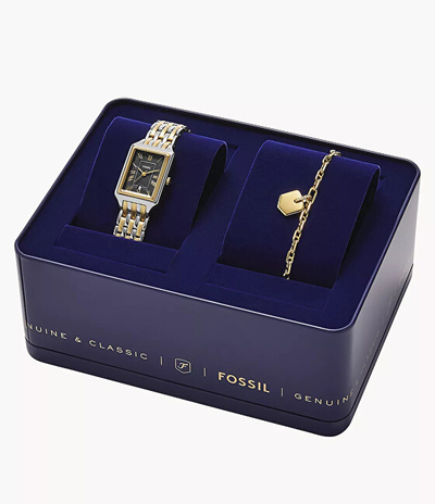Set Orë dhe byzylyk për femra Fossil Raquel ES5376SET