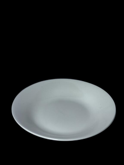 Pjatë 20.5cm , e bardhë . UNIMIKS