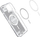 Kapak telefoni Spigen Ultra Hybrid MagSafe, për iPhone 15 Plus 6.7", transparent i bardhë
