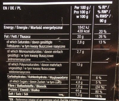 Zëvendësues vakti Huel Black Edition, salted caramel, pluhur, 1.53kg