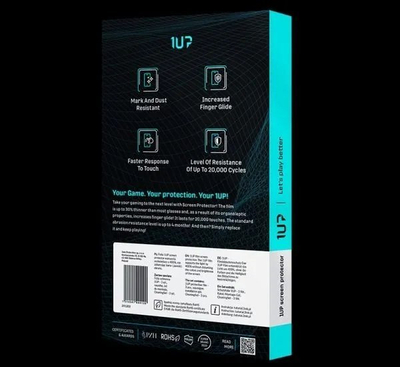 Заштита за екран 3mk 1UP, 3 парчиња, олеофобична, транспарентна