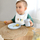 Set enësh për fëmijë Lässig Happy Fruits Lemon, 4 pjesë, dizajn limoni, gri e çelët