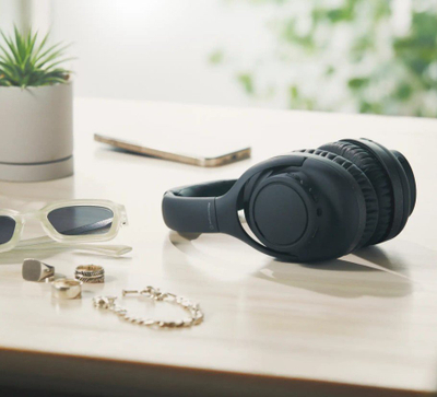 Kufje Bluetooth Audio-Technica ATH-S300BT, over ear, ANC, të zeza
