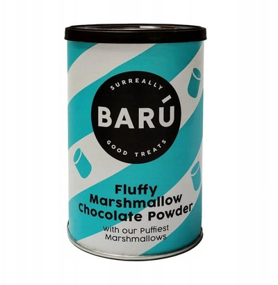 Прашок од чоколадо за топол напиток Barú Fluffy Marshmallow, 12 шолји