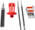 Set lima për zinxhir sharre Husqvarna File Kit Hobby 3/8", udhëzues mprehje, dorezë plastike