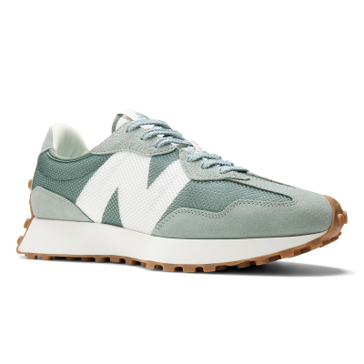 Atlete New Balance 327 Sage Grey, meshini, gri