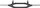 Shufër hekzagonale HMS Hexagonal Bar 17-59-012, 171.5 cm, diametër 32 mm, ngjyrë argjendtë