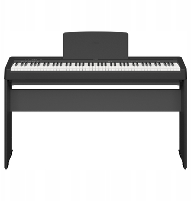 Pianoforte dixhitale Yamaha P145BT Seri P, Bluetooth, e zezë