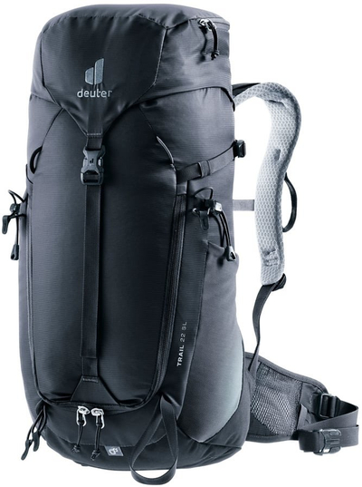 Shpinë mali Deuter Trail SL 22, 22L, sistem Airstripes, e zezë