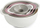 Set kuzhine multifunksional Zeller, 5 pjesë, 12 26 cm, gri e bardhë rozë
