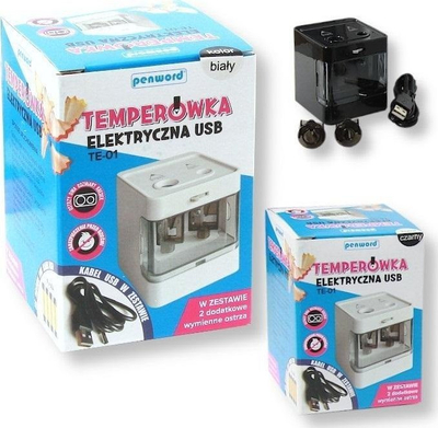 Mprehës elektrik lapsash Gimboo MIX, për kalamaj dhe zyrë, shumëngjyrësh