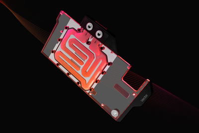 Bllok uji GPU EK Water Blocks EK-Quantum Vector N+ RX 6800XT/6900XT, për ftohje t’plotë t’kartës grafike SAPPHIRE NITRO+, D-RGB, transparent