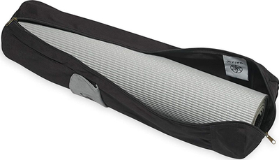 Заштитна торба за подлога за јога Gaiam Granite Storm 62013, памук, со ремен за рамо, сива