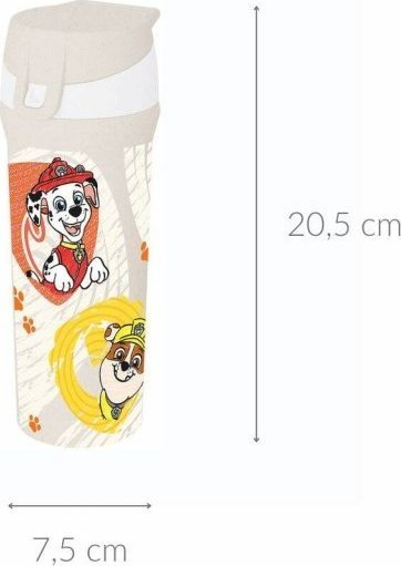 Shishe uji për fëmijë Koziol Paw Patrol Grow, 500ml, material bio organik, shumëngjyrëshe