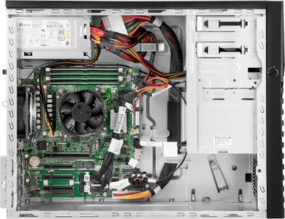 Сервер куќиште HPE ProLiant ML30 Gen11, Intel Xeon E-2414 2.6GHz, 16GB DDR5, црн