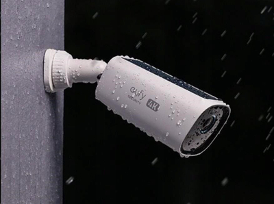 Kamerë sigurie Eufy S330, 4K, me panel diellor, e bardhë