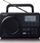 Radio portabël Lenco MPR-035BK, FM PLL, ekran LCD 2.5", e zezë