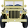 Makina elektrike për kalamaj Baby Active Retro Military Vehicle 4x4, me drita që punojnë, ngjyrë rëre