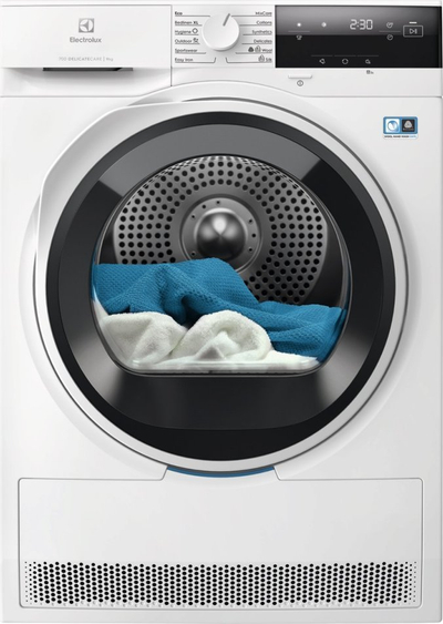 Tharëse rrobash Electrolux EW7D394UE, 9 kg, DelicateCare, e bardhë