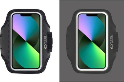 Armband sportiv për telefon Tech-Protect M2, universal, i zi