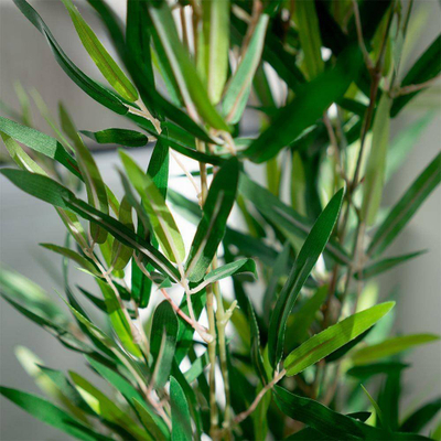 Bimë artificiale dekorative bambu, 97 cm, me vazo, e zezë