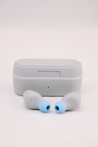 Kufje wireless in ear Skullcandy Jib True 2, Bluetooth, rezistente ndaj ujit, blu gri e çelët