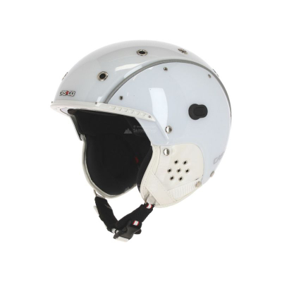 Helm ski CASCO SP-3 Airwolf, S 52-56 cm, me vizor, e bardhë
