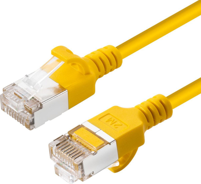 Kabllo rrjeti MicroConnect CAT6A U FTP Slim, 0.25m, LSZH, gri